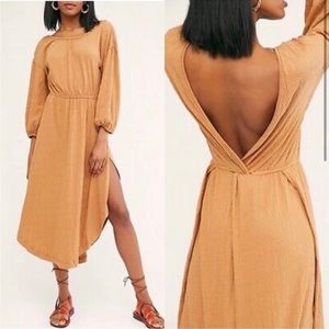 Free People Beach Seasons in the Sun Midi Dress